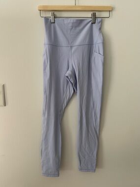 Lululemon Align High-Rise Pants with Pockets in Pastel Blue